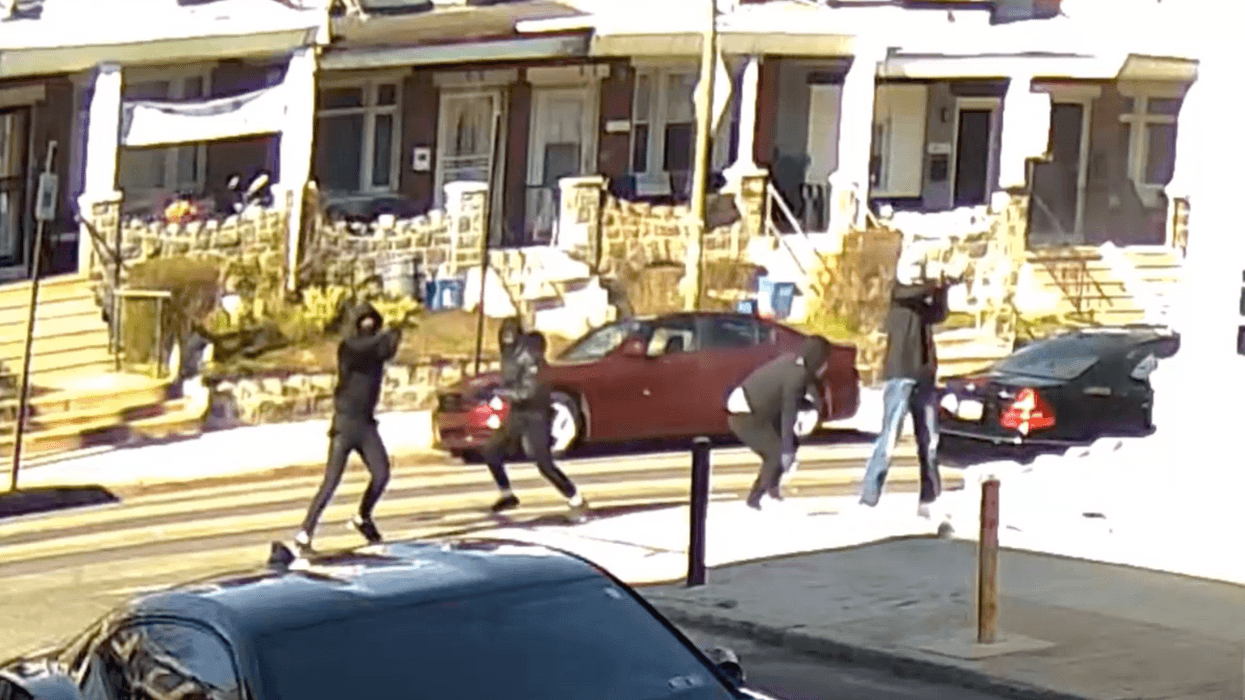 Police have released surveillance video of Monday’s shooting incident in West Philadelphia that critically hurt three teenagers.