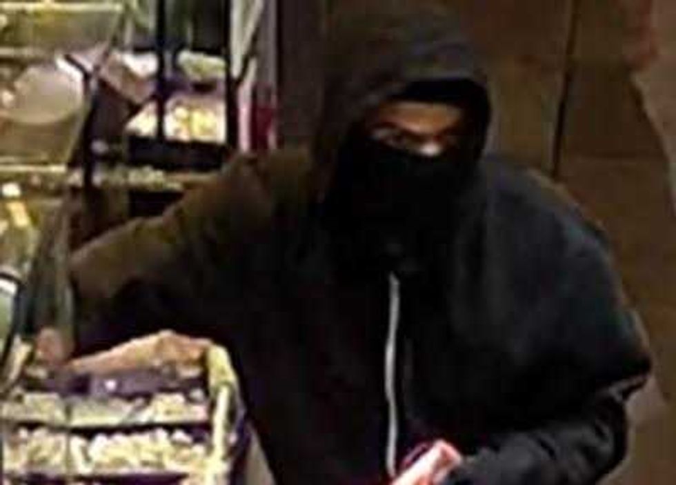 Police have said the prevalence of masks has made it more difficult for them to identify suspects like the man in this $1.1 million jewelry store heist in Flushing last week