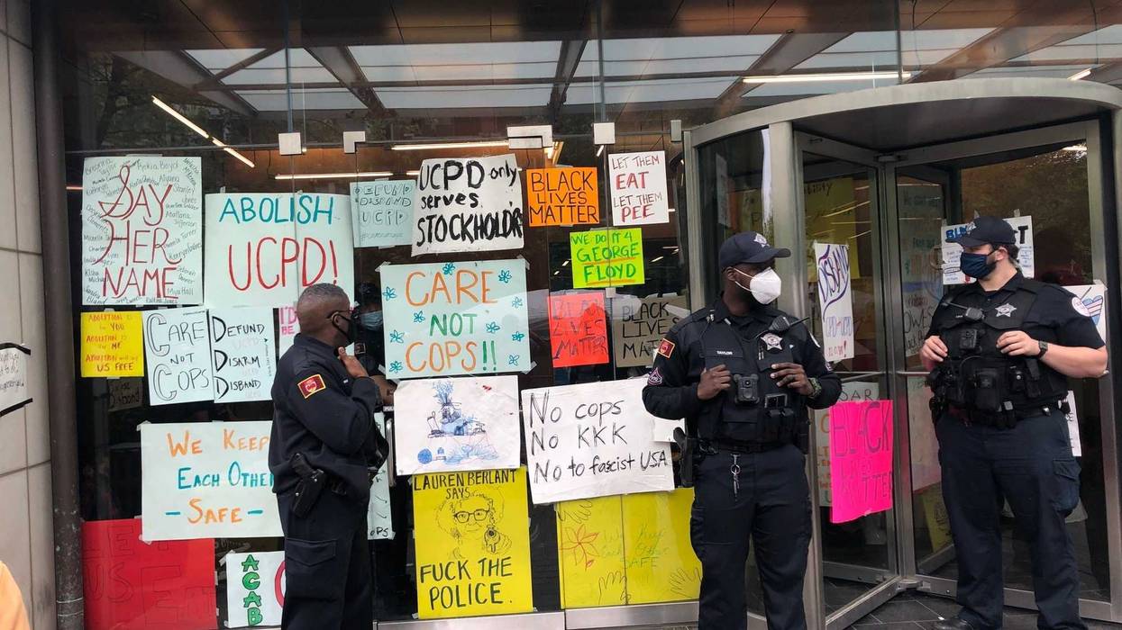 Police headquarters in Hyde Park