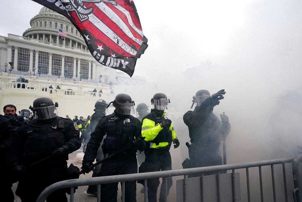 Armed Standoff At U.S. Capitol