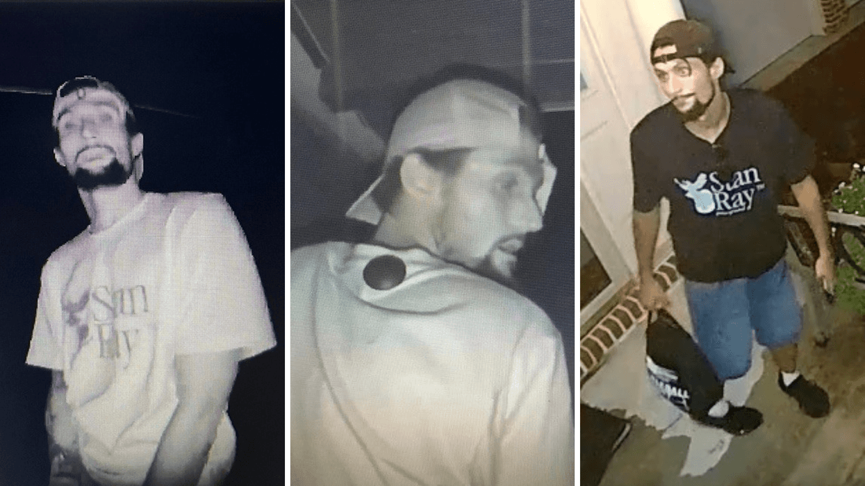 Police in Chester County are trying to identify and find a man accused of knocking on windows and doors and exposing himself to residents in the middle of the night.