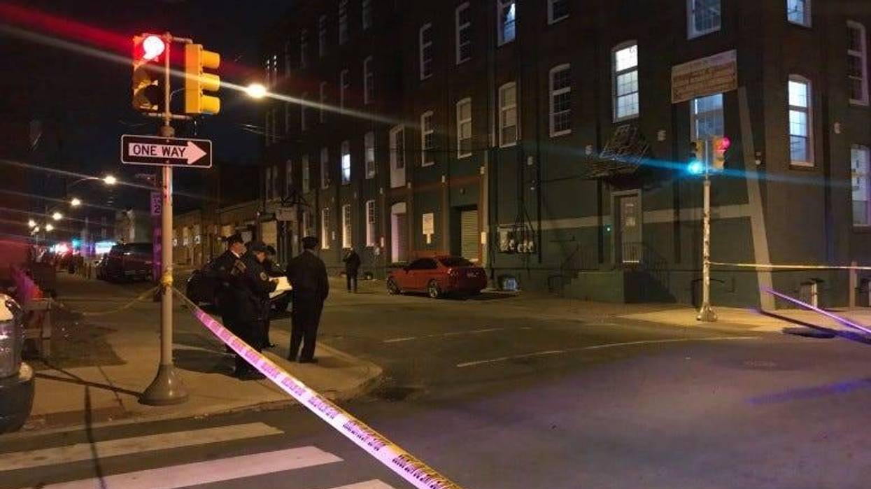 Police in North Philadelphia.