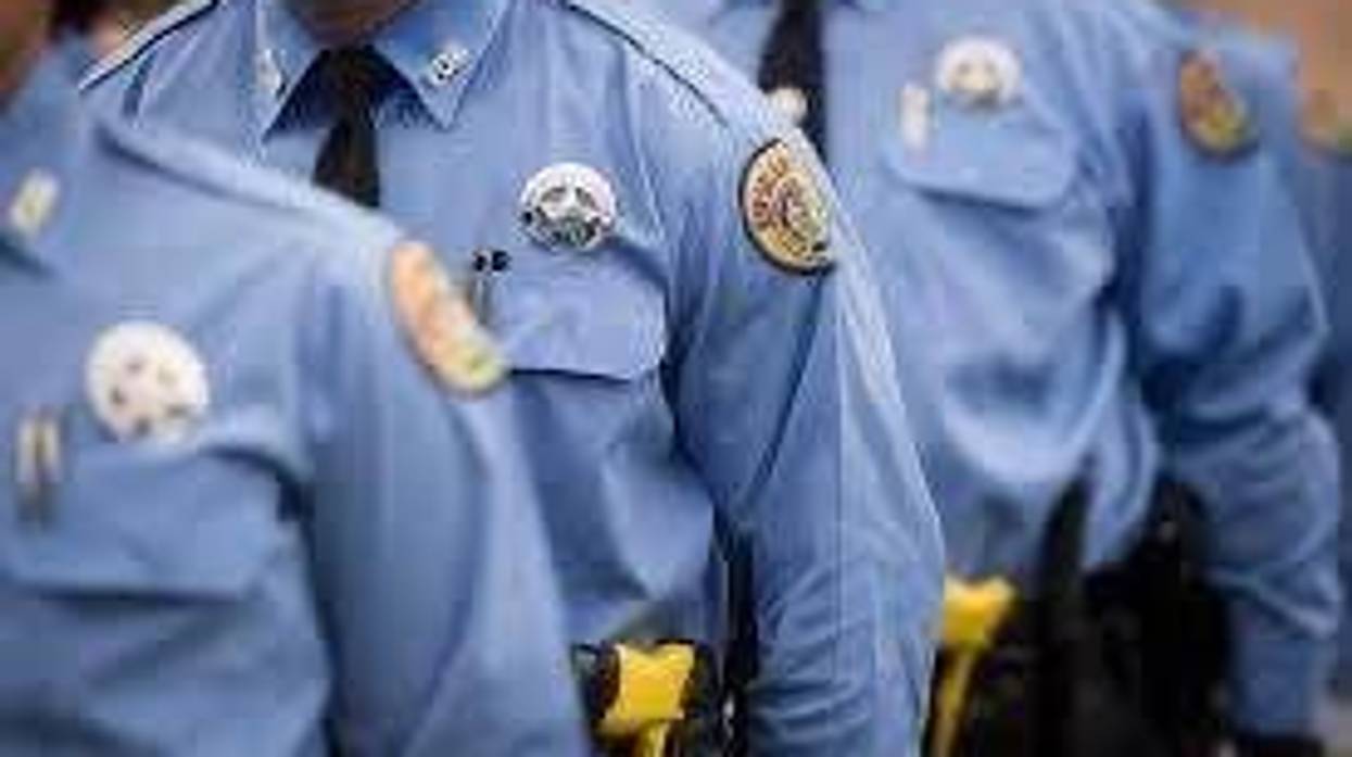 Police in uniform