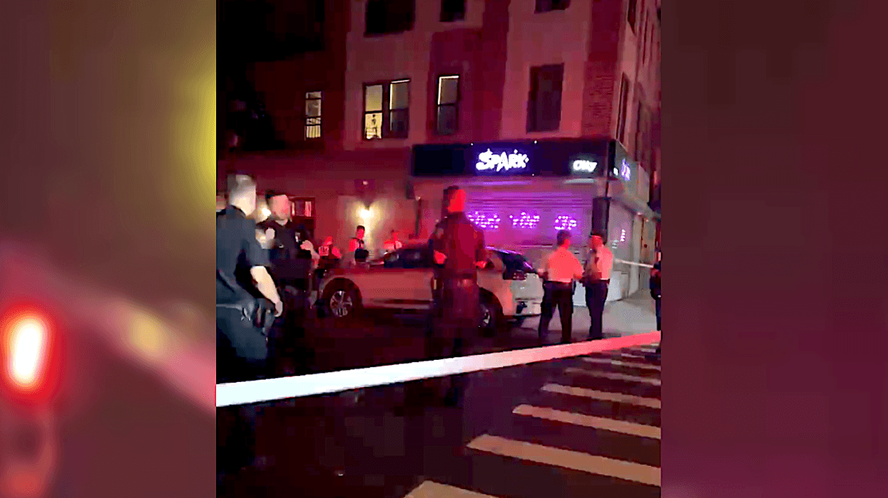 Police investigate at 39th Place and 47th Avenue in Sunnyside after a skateboarder was shot around 11:40 p.m. on June 20