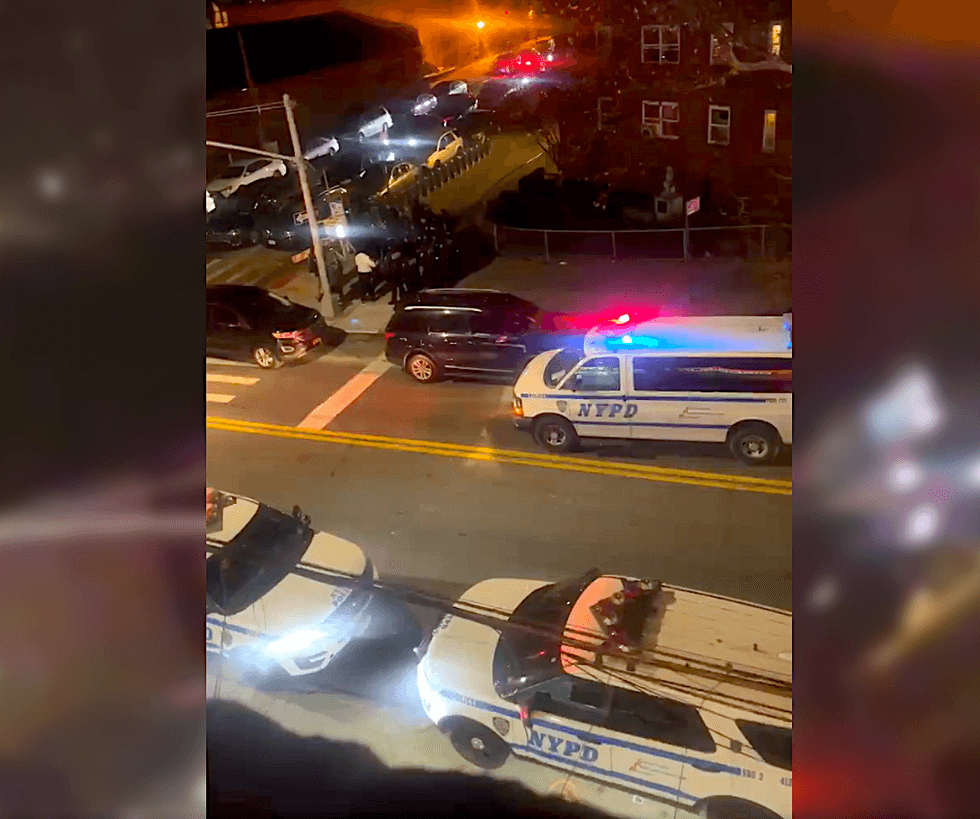 Police investigate at the Kingsborough Houses early Tuesday