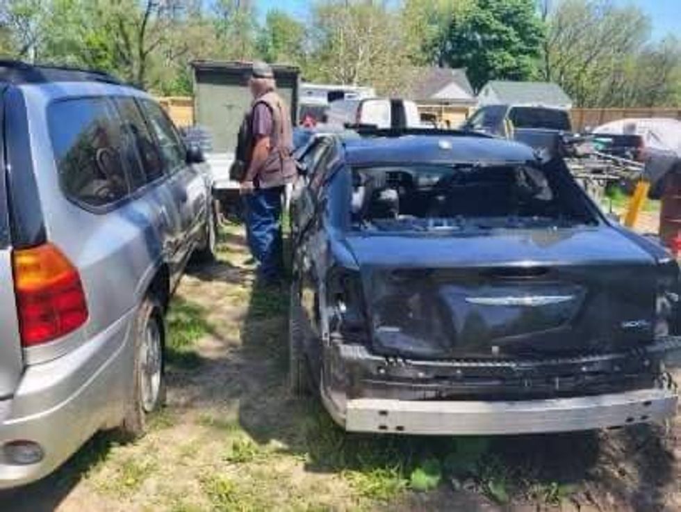 Police investigating a quality of life complaint were shocked to discover an illegal chop shop operation with multiple stolen cars at a residence on the city