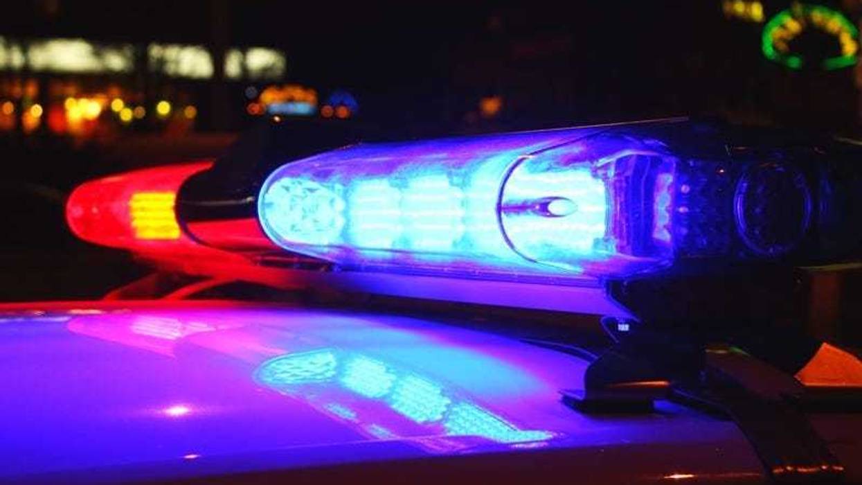 Police Lights Night