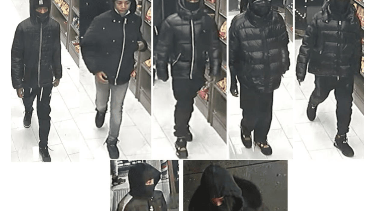 Police look for several robbers in connection to three smoke shop incidents.