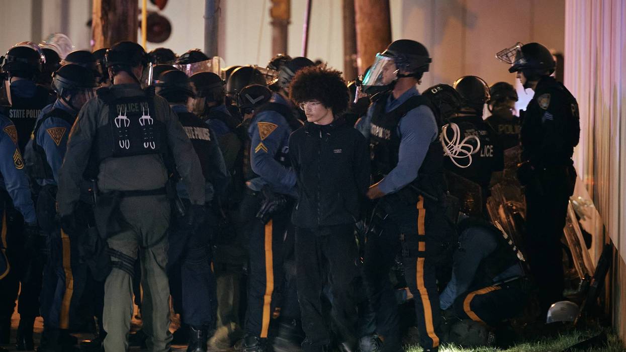 Protesters arrested outside Delaney Hall after Newark mayor imposes curfew