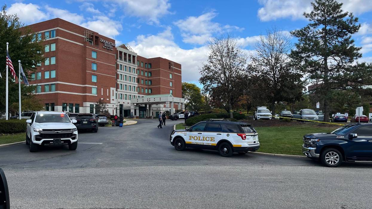 Police officers struck in Plymouth Township on Friday, Oct. 24, 2025.