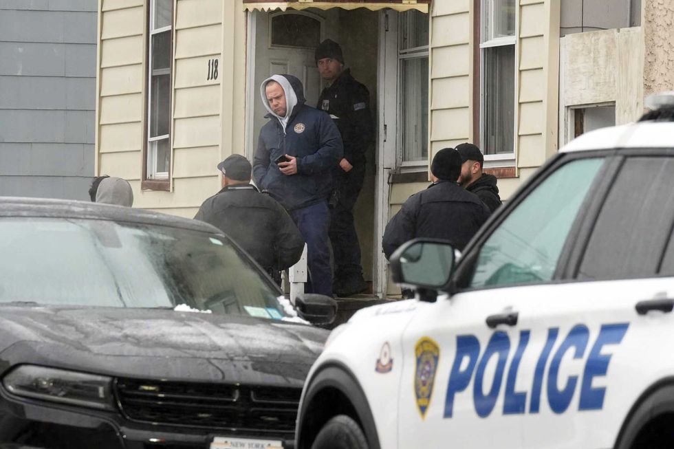 Police on scene near the intersection of Washington Avenue and Charles Street in New Rochelle Feb. 6, 2025.