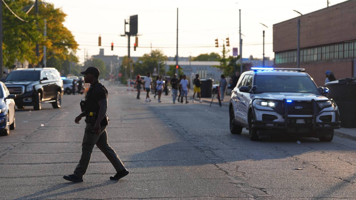 Police on scene