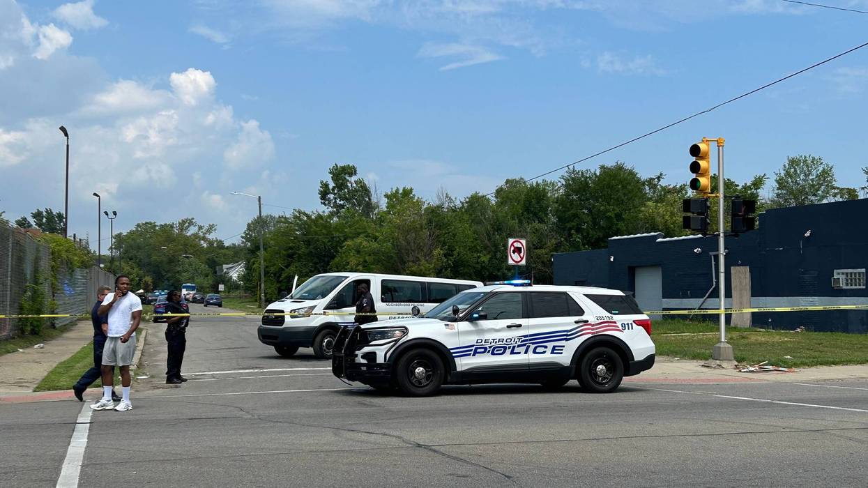 Police on the scene of deadly shooting on Detroit's east side