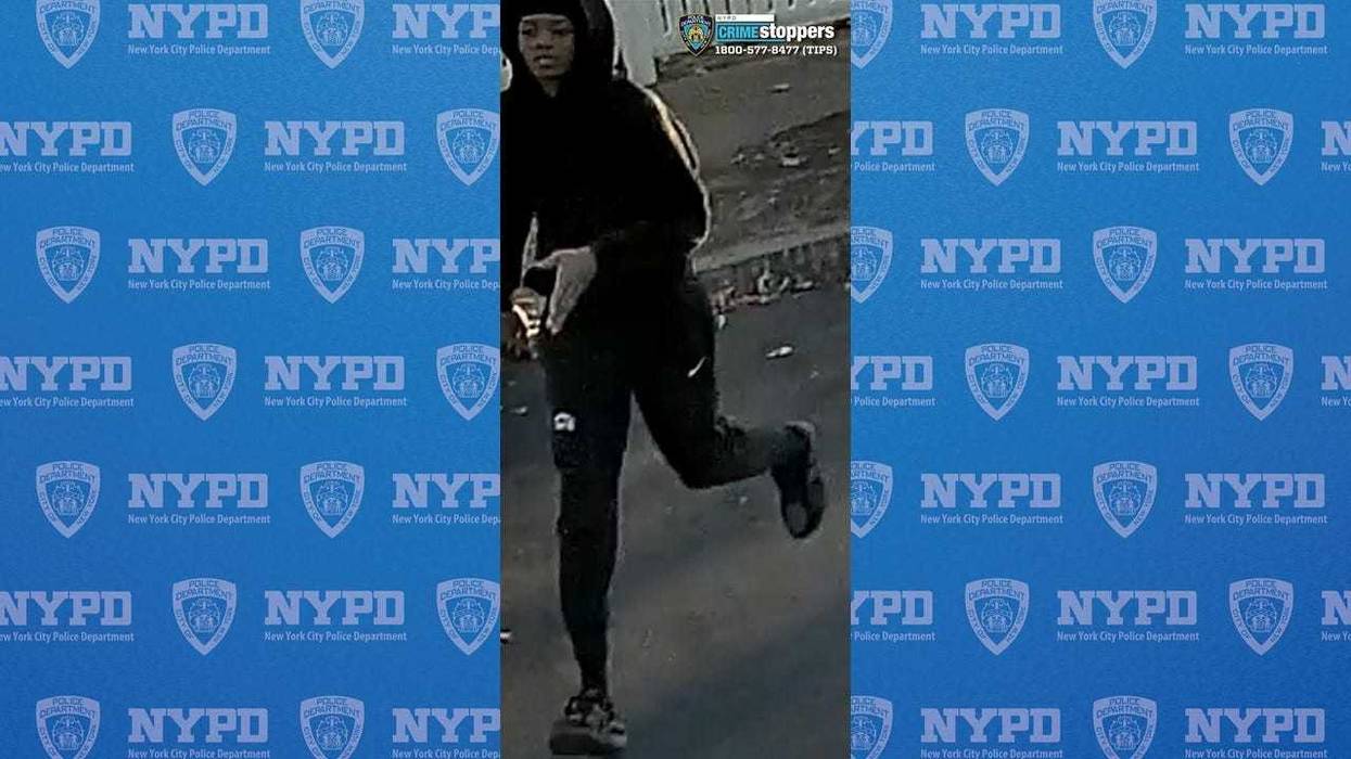 Police on Thursday released a photo of a man accused of simulating a gun in order to snatch a teen boy's chain on Staten Island last month.