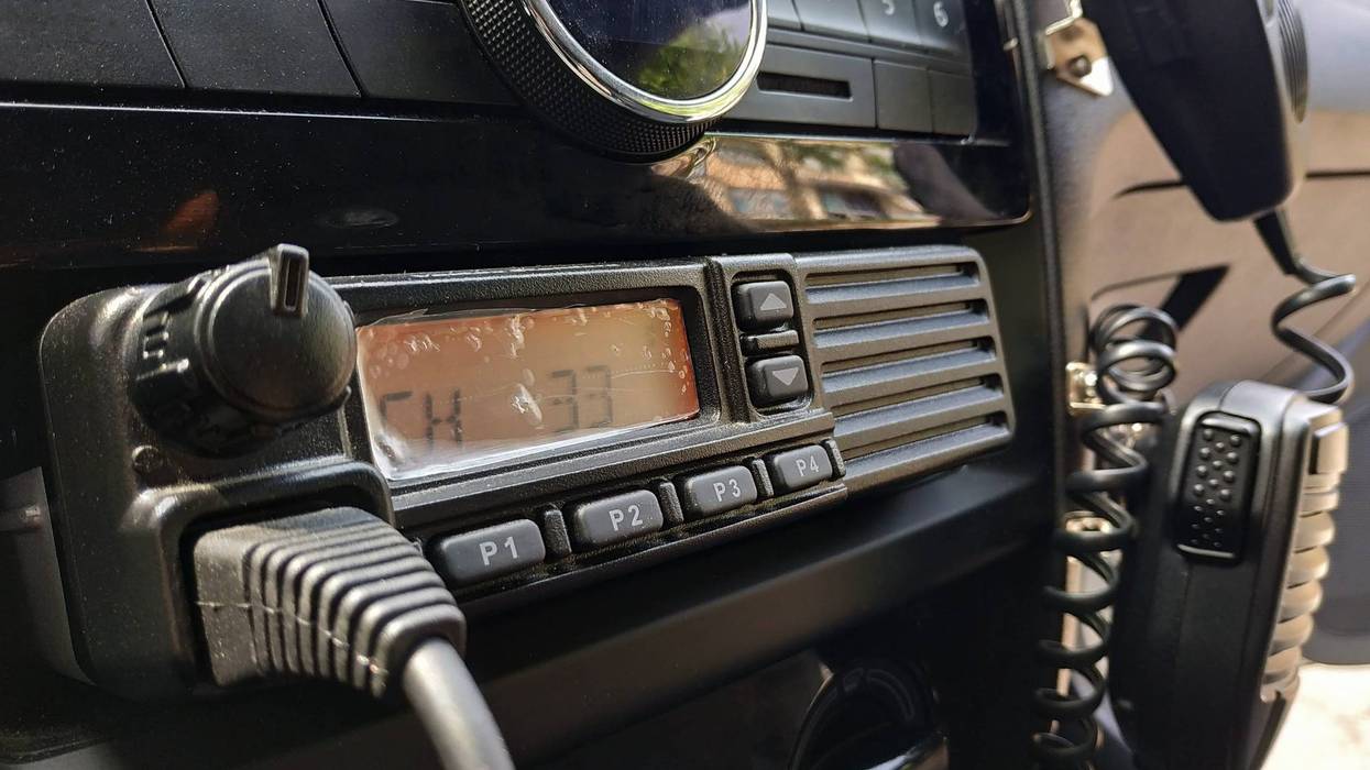 police radio