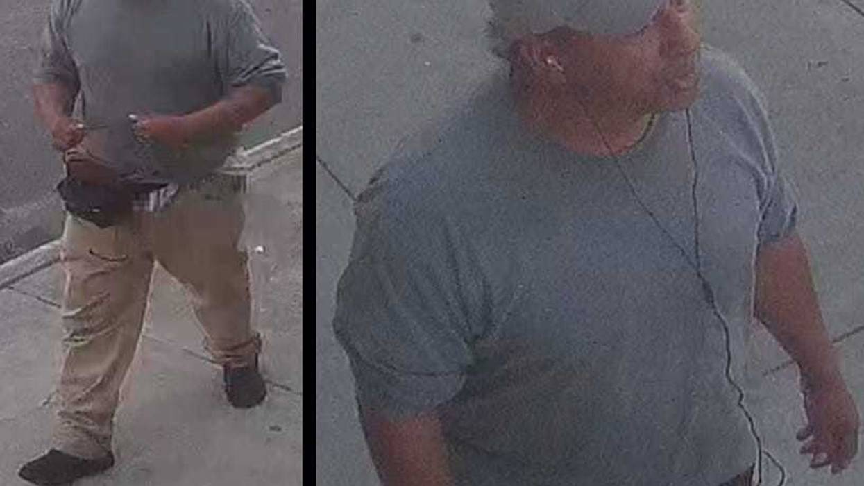 Police released an image of the suspect Wednesday