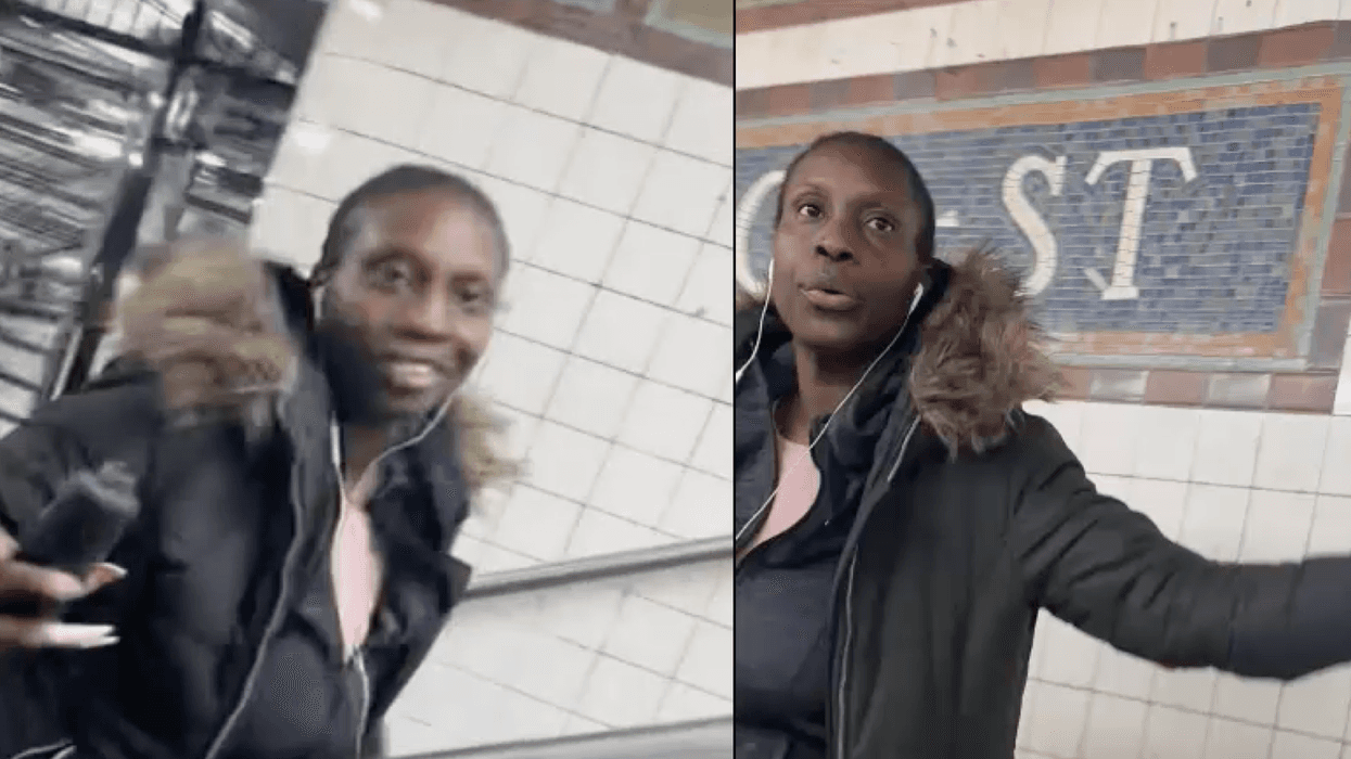 Police released images of a suspect after a 21-year-old woman was splashed in the face with a caustic liquid and critically injured in an unprovoked attack at a Brooklyn subway station on Friday morning