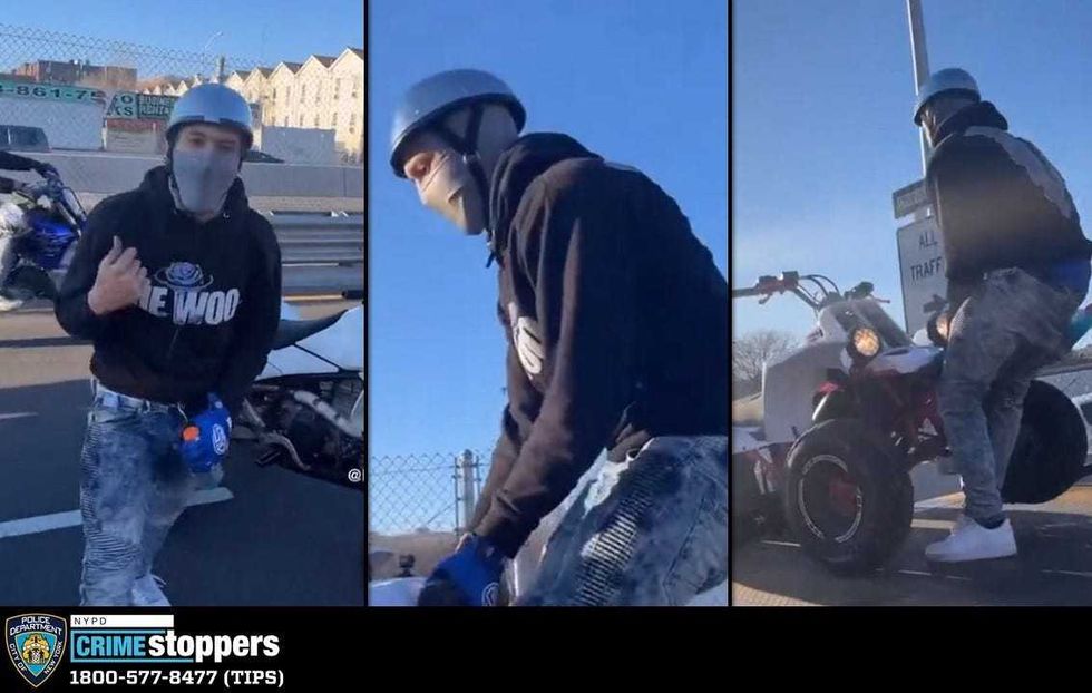 Police released images of one of the men they