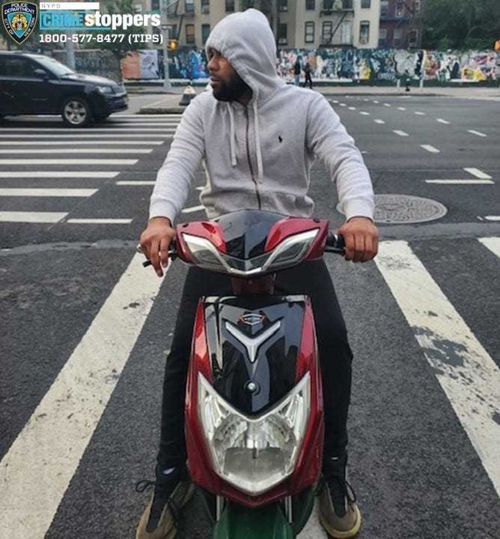 Police released images of the suspect on Friday