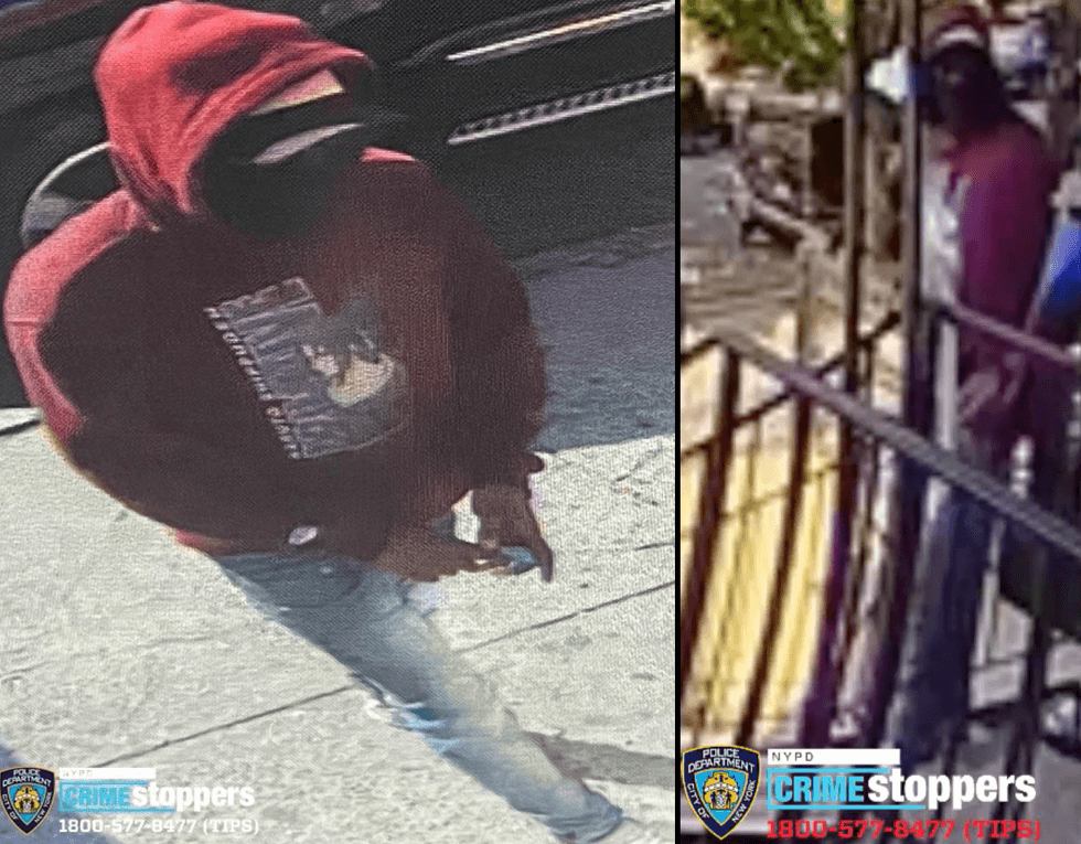 Police released images of the suspected rapist on Wednesday