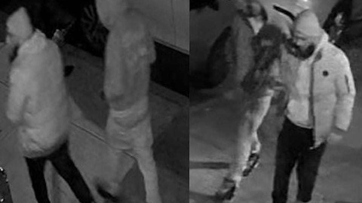 Police released images of the two suspects before their arrests