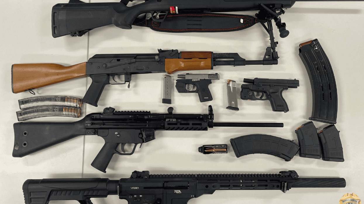 Police Released Photo of Weapons Owned By Man Who Threatened Co-Workers