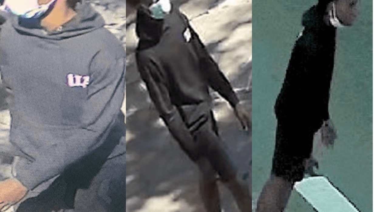 Police released photos of a suspect wanted in connection with a stray bullet shooting that killed a 25-year-old Bronx woman.