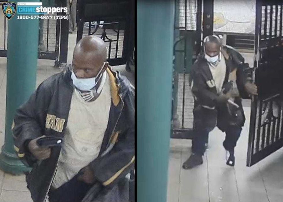 Police released surveillance footage of the suspect on Thursday