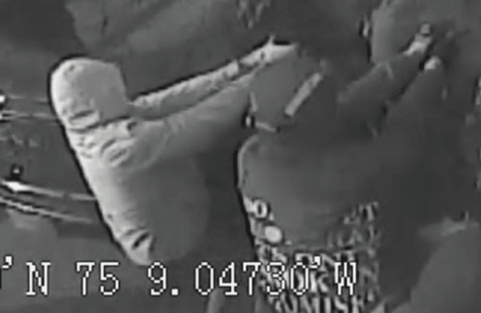 Police released surveillance images of the two men suspected in the March 4 shooting in Ogontz of five people, which resulted in the death of a 17-year-old.