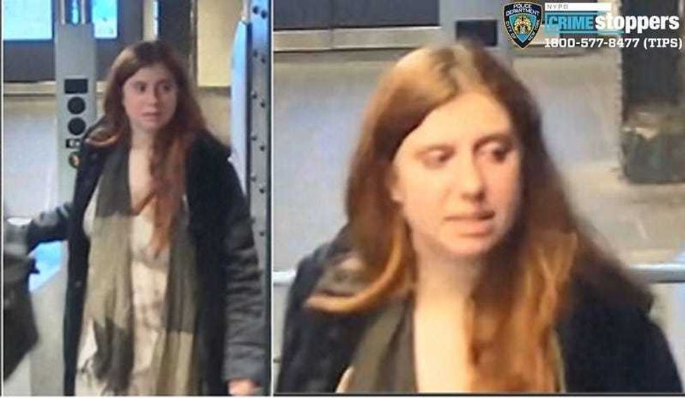 Police released these images of a suspect after the deadly shoving