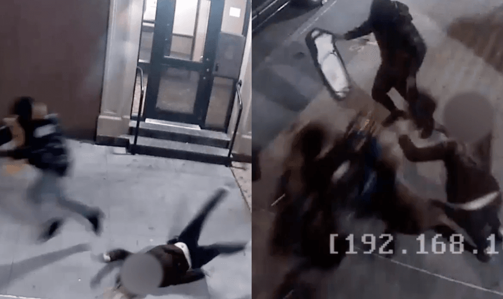 Police released video Thursday showing the sixth and final robbery at Robert Avenue and Bruckner Boulevard in Pelham Bay