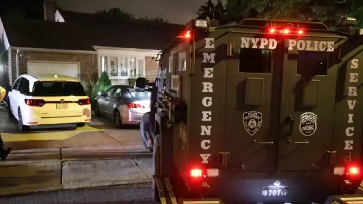 Police responded to a home invasion in Douglaston, Queens on Aug. 17, 2024.