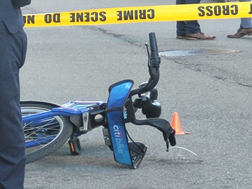 Police responded to the scene after a man was shot in the head in the East Village on Thursday.