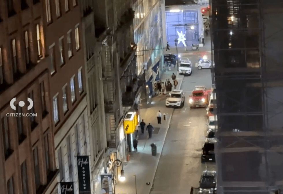 Police responded to the stabbing at 17 John St. in the Financial District on Dec. 5