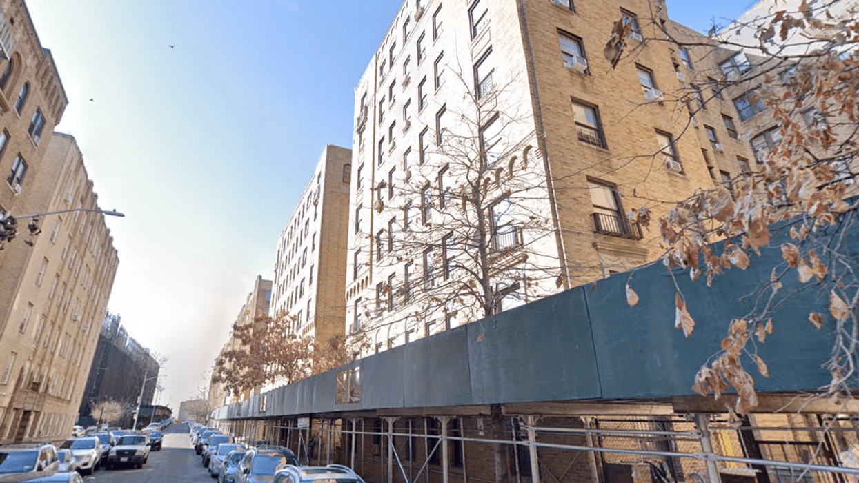 Police said a 3-year-old girl fell one story onto scaffolding at an apartment building on Sheridan Avenue in Mount Eden on Wednesday night