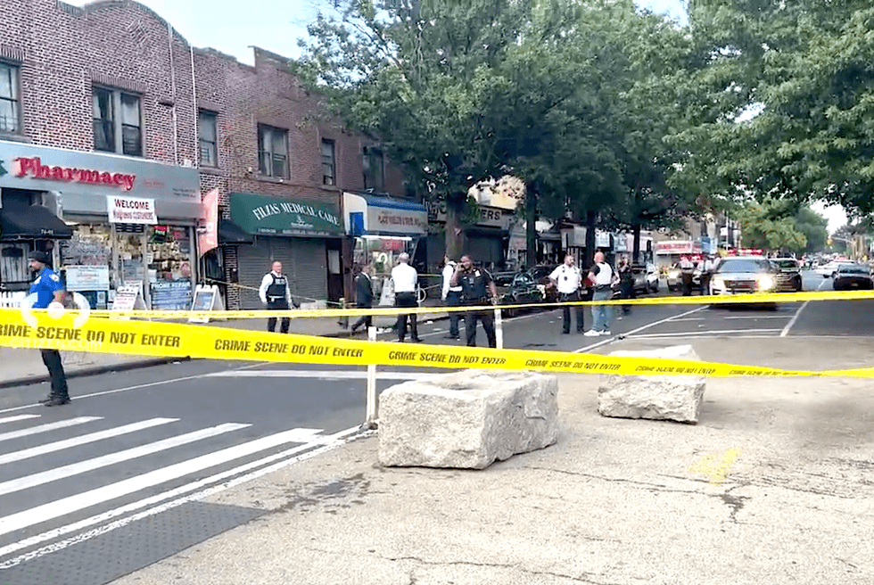 Police said a firearm was recovered at the scene