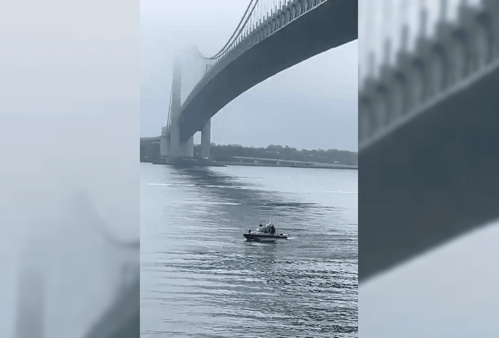Police said the 38-year-old man was rescued alive but in critical condition Friday morning