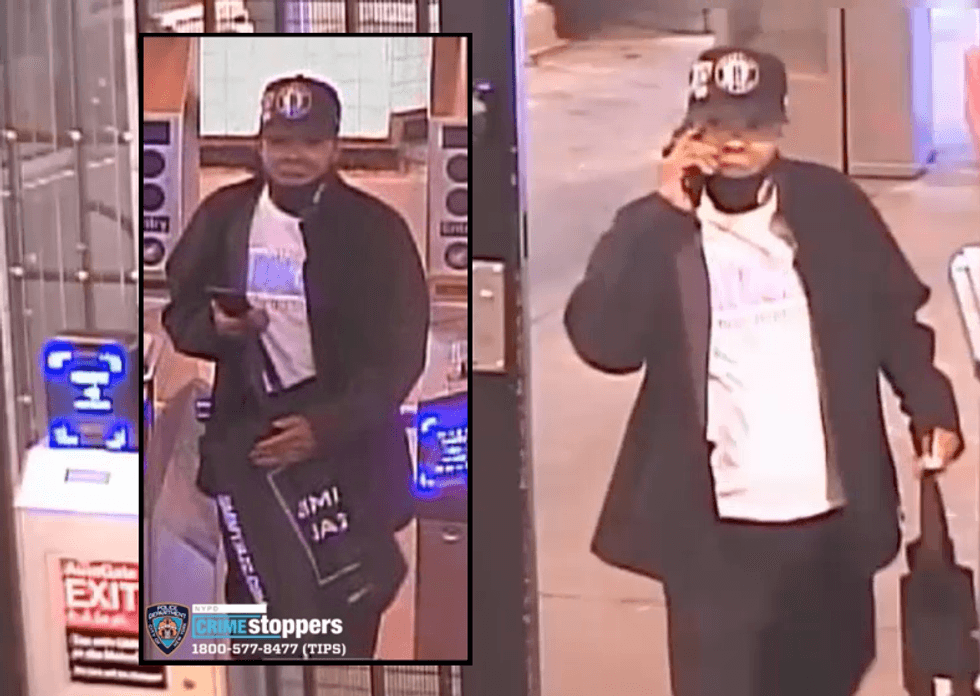 Police said the man attacked and threatened to kill an MTA worker who roped off a subway turnstile