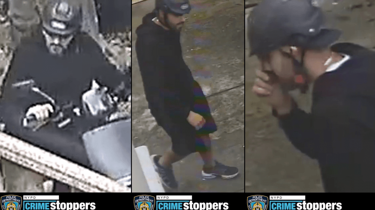 Police said the suspect fled on a scooter following Wednesday morning's robbery