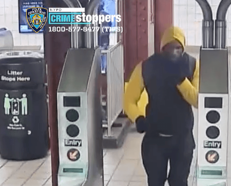 Police said the suspect used a knife to slash the victim