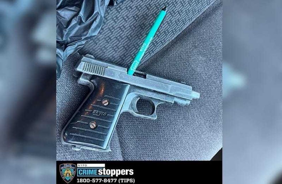 Police said this is the gun that was used to shoot the officer