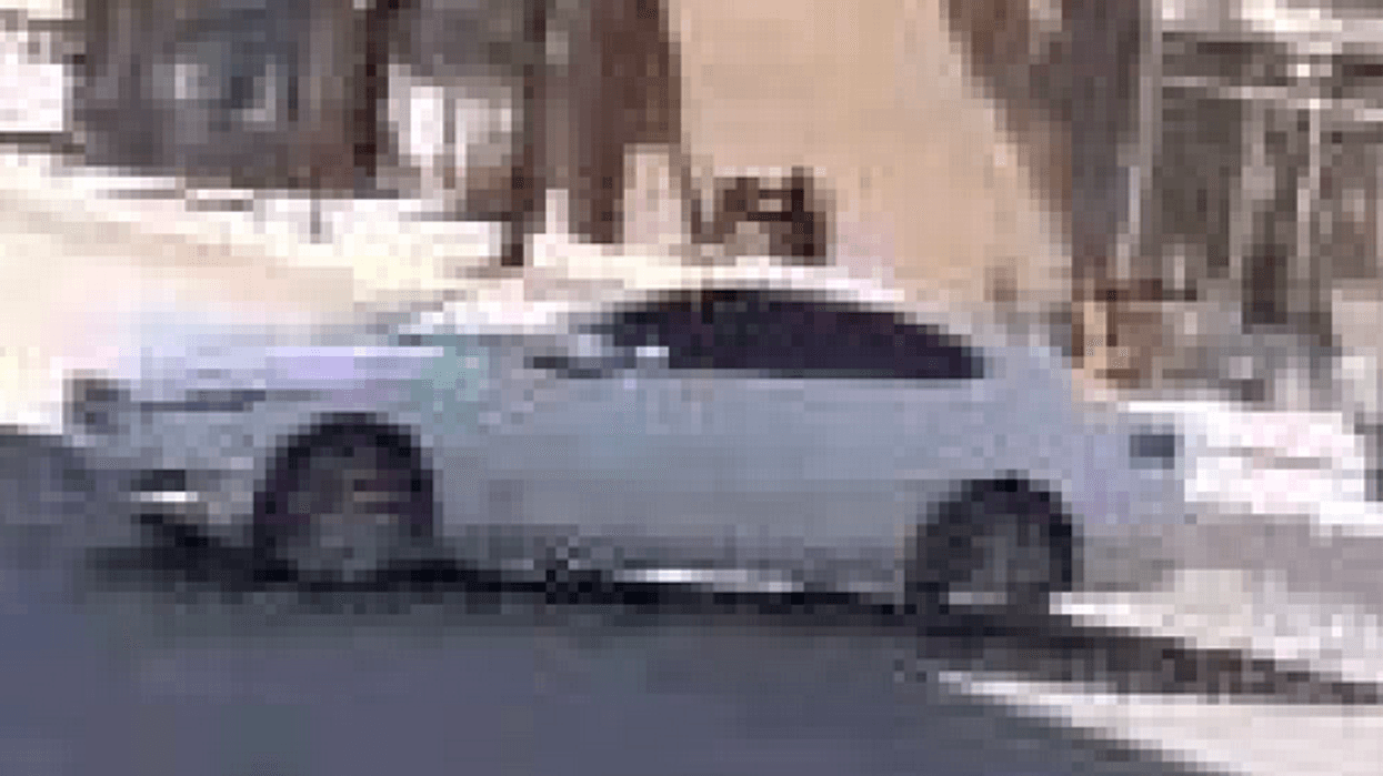 Police say this car is wanted in a hit-and-run crash from Sept. 13, 2020, in the 800 block of North Wood Street