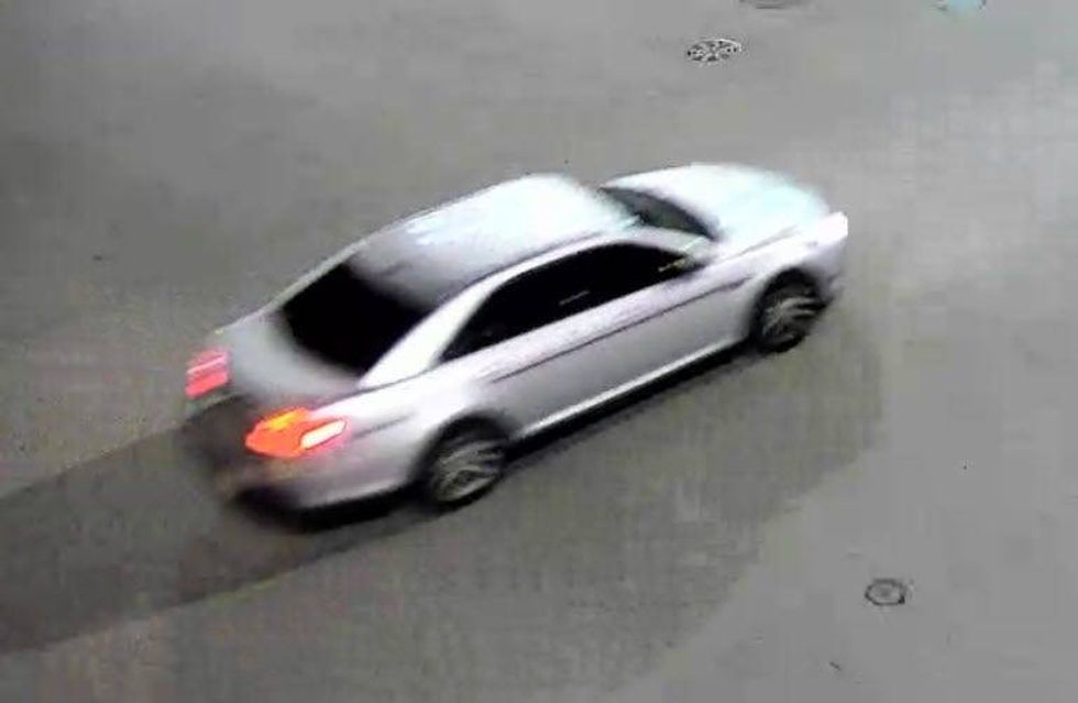 Police say two suspect drove away in this car from a Sept. 12, 2020, murder in River West.