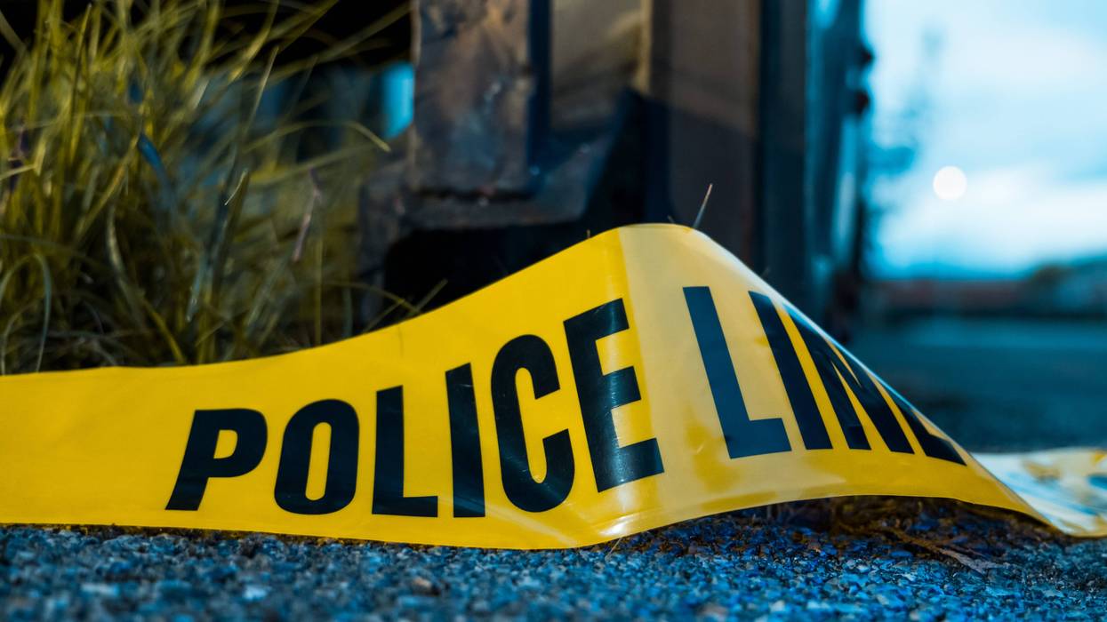 Police scene