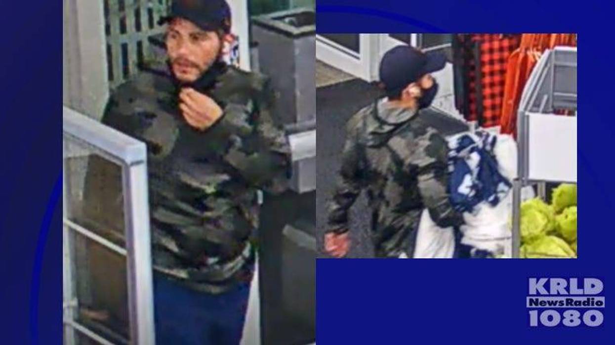 Police searching for man accused of stealing hundreds of dollars worth of Cowboys merchandise