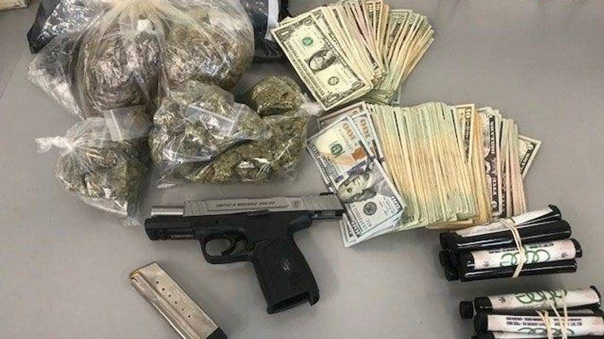 Police seized drugs, guns and cash in a series of drug raids on the South Side ahead of Memorial Day weekend.
