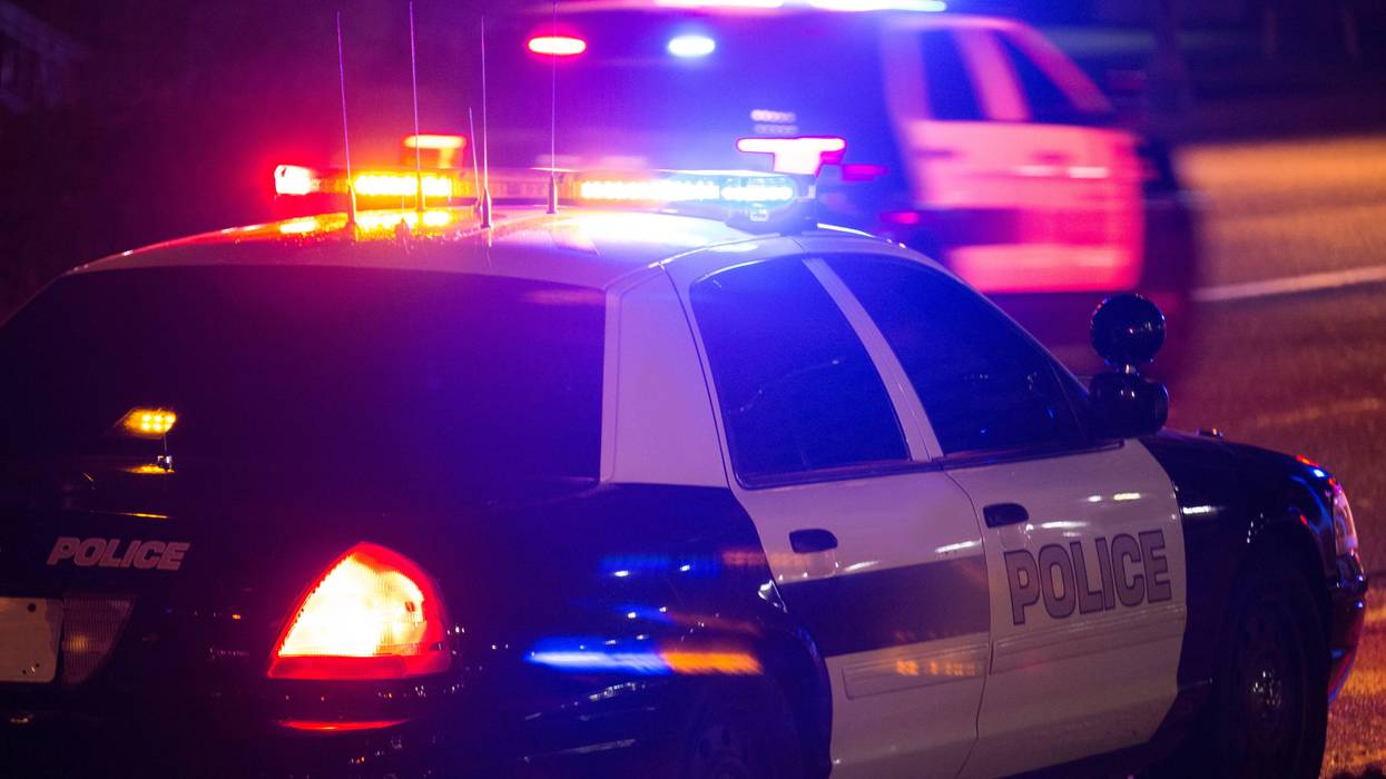 Police units respond on scene.
