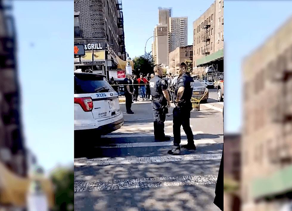 Police were searching for two teen suspects in the shooting