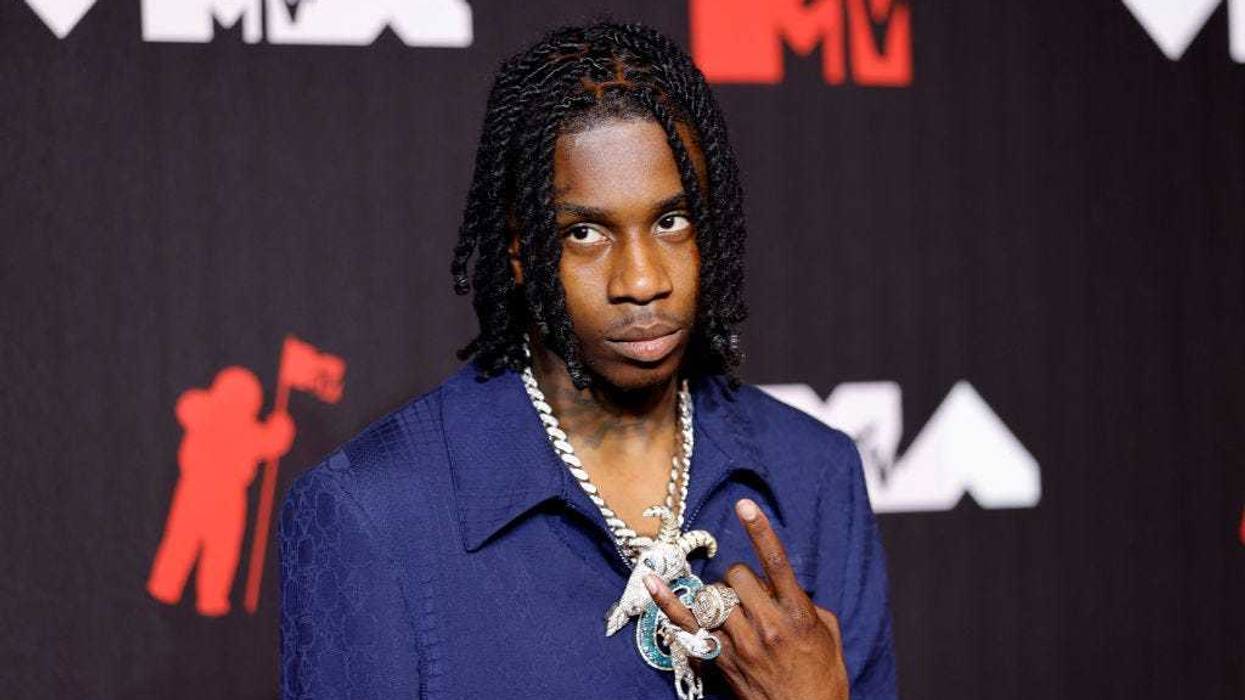 Polo G attends the 2021 MTV Video Music Awards at Barclays Center on Sept. 12, 2021 in Brooklyn.