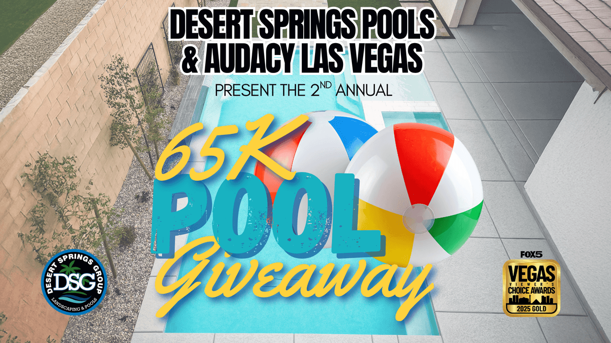 Audacy and Desert Springs Pools 2nd Annual 65K Pool Giveaway!